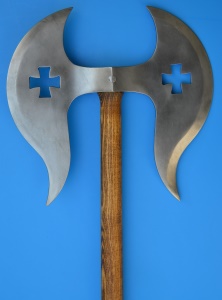 double-sided fantasy ax