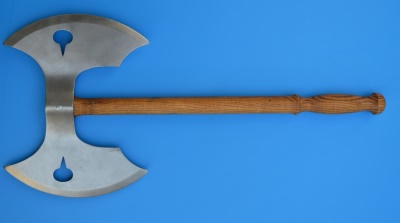 double-sided fantasy ax