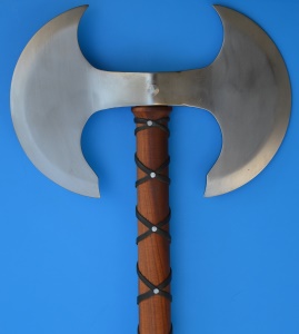 double-sided fantasy ax