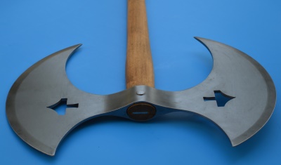 double-sided fantasy ax