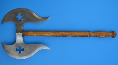 double-sided fantasy ax