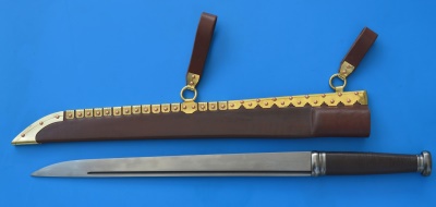Gotland style war knife