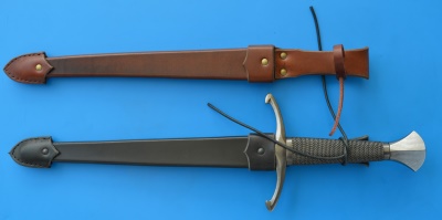 Scabbard for dagger