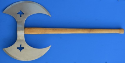 double-sided fantasy ax