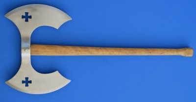 double-sided fantasy ax